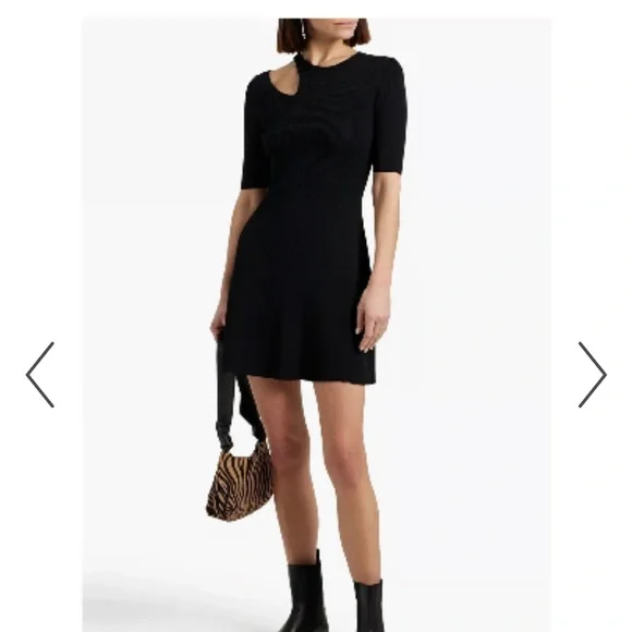 Maje Ribbed Knit Dress - Picture 7 of 7